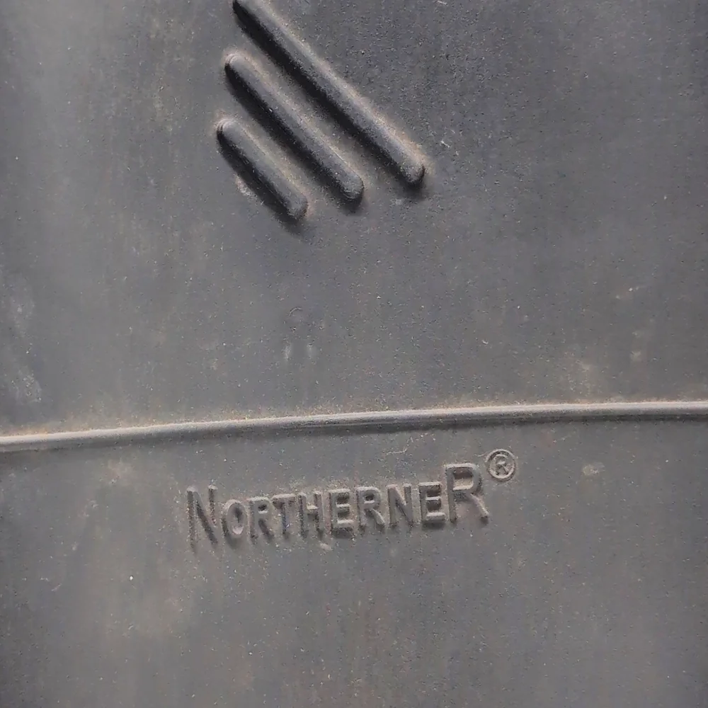 Northener Men's Black Rubber Boots Sz 4